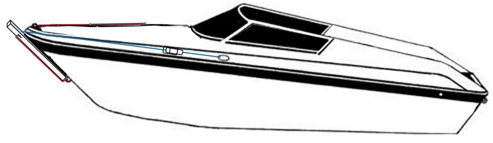 Electric Motor Mount side view 2