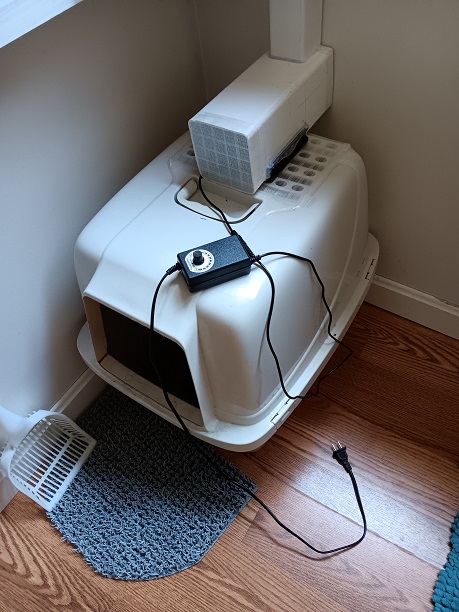 Venting a Cats Litter Box Saves Money