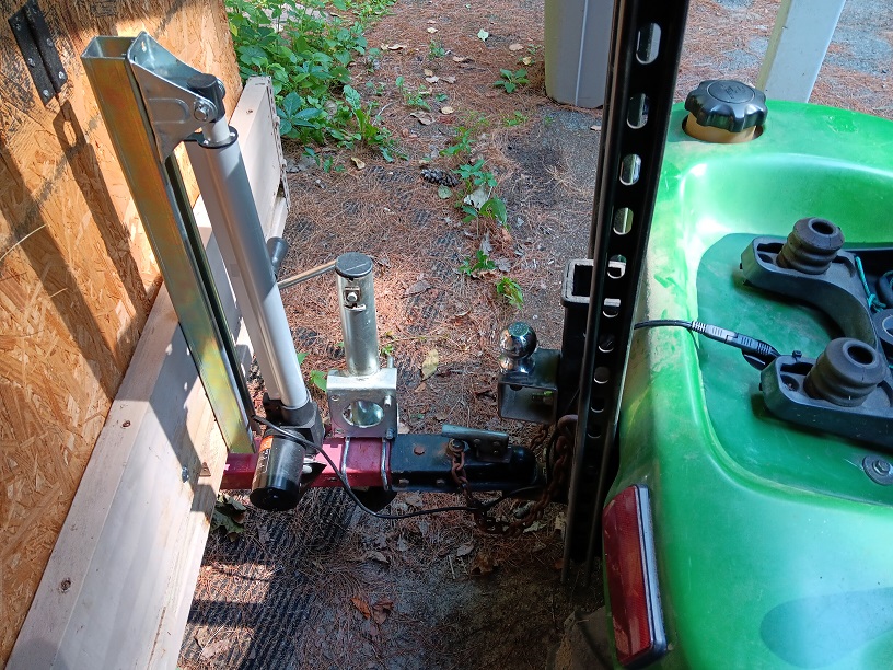 Electric Dump Trailer Jack 1