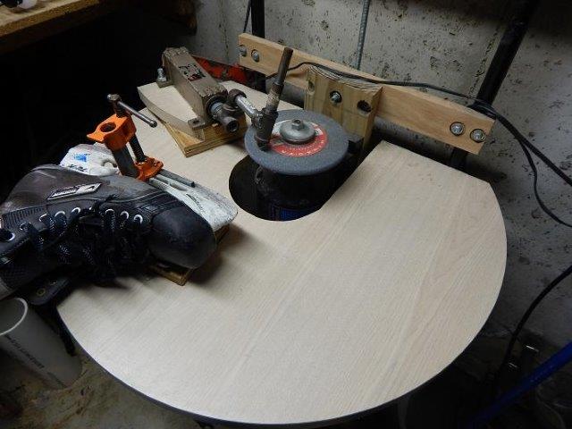 Home Built Skate Sharpener